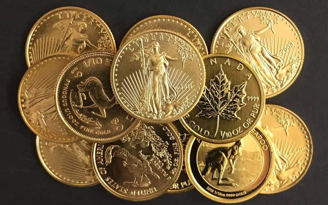 What is the premium on Gold Bars and Coins?