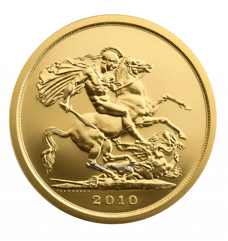 £5 British Gold Coin - Quintuple Sovereign