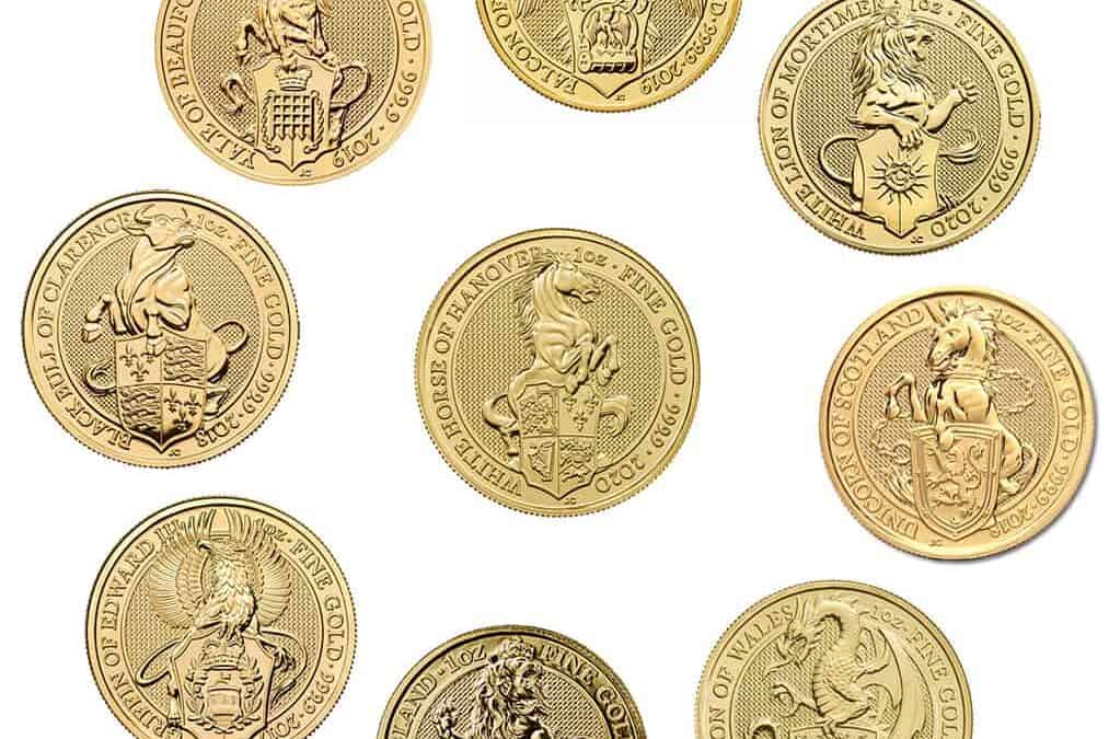 The Queen Beast Gold Coins Series