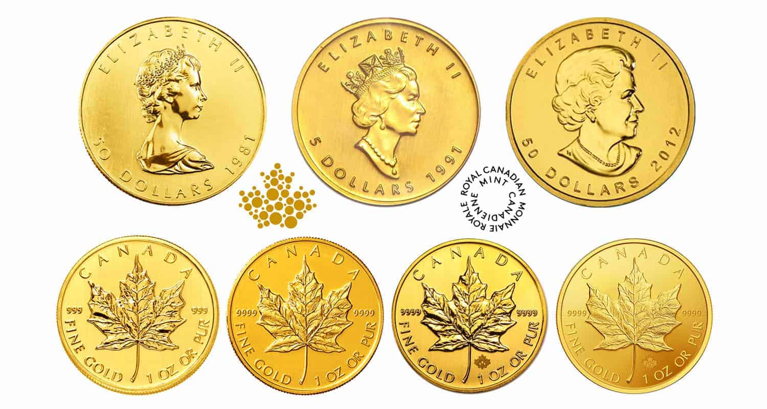 gold-maple-leaf-coins-design-series gold maple leaf coin design series