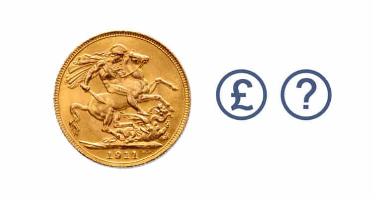 How to determine the value of a gold coin ?