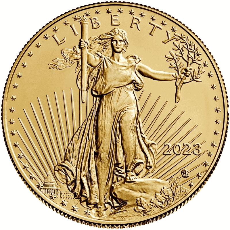 1oz Gold American Eagle Coin 2023