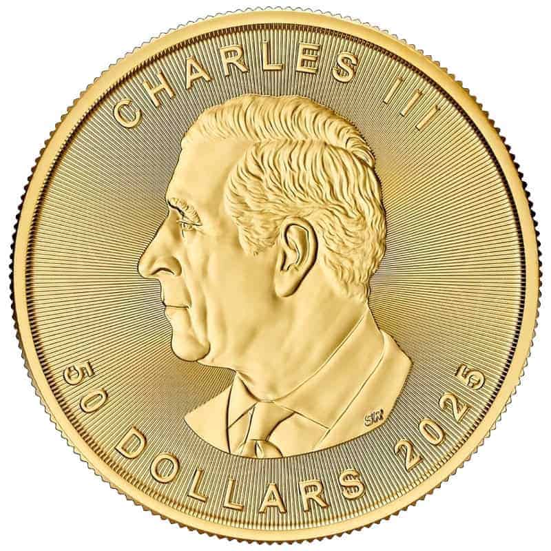 Canadian Maple Leaf 1oz Gold Coin 2025 - Image 2