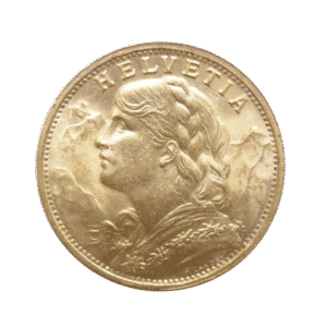 20 Swiss Francs Vreneli Gold Coin