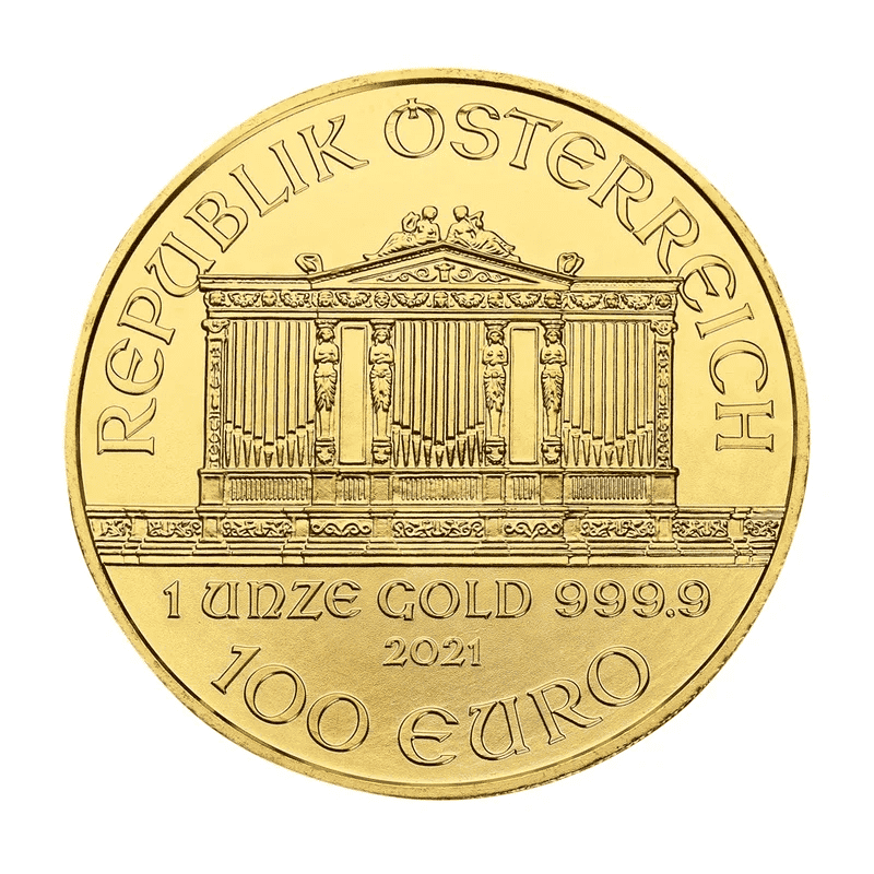 1 oz Gold Austrian Philharmonic Coin 2022