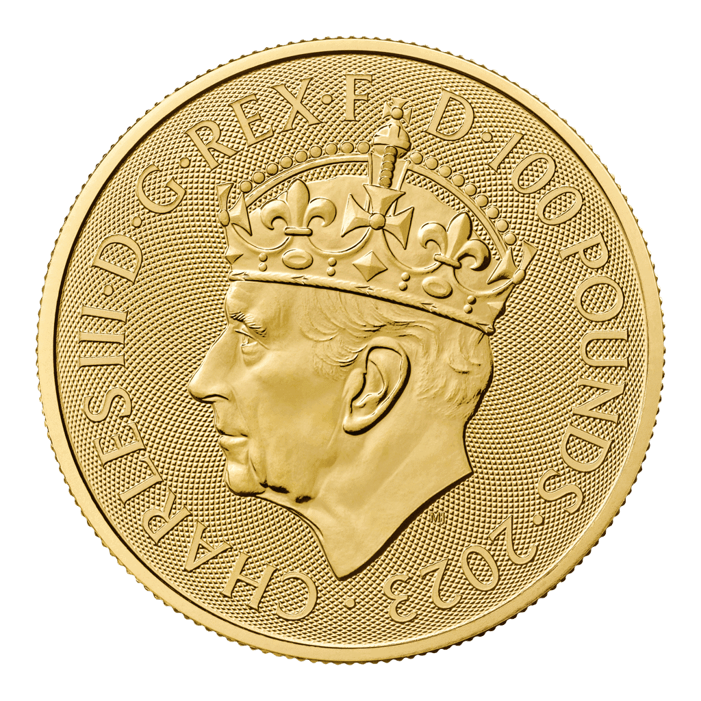 Coronation Britannia KCIII 1oz Gold Coin 2023