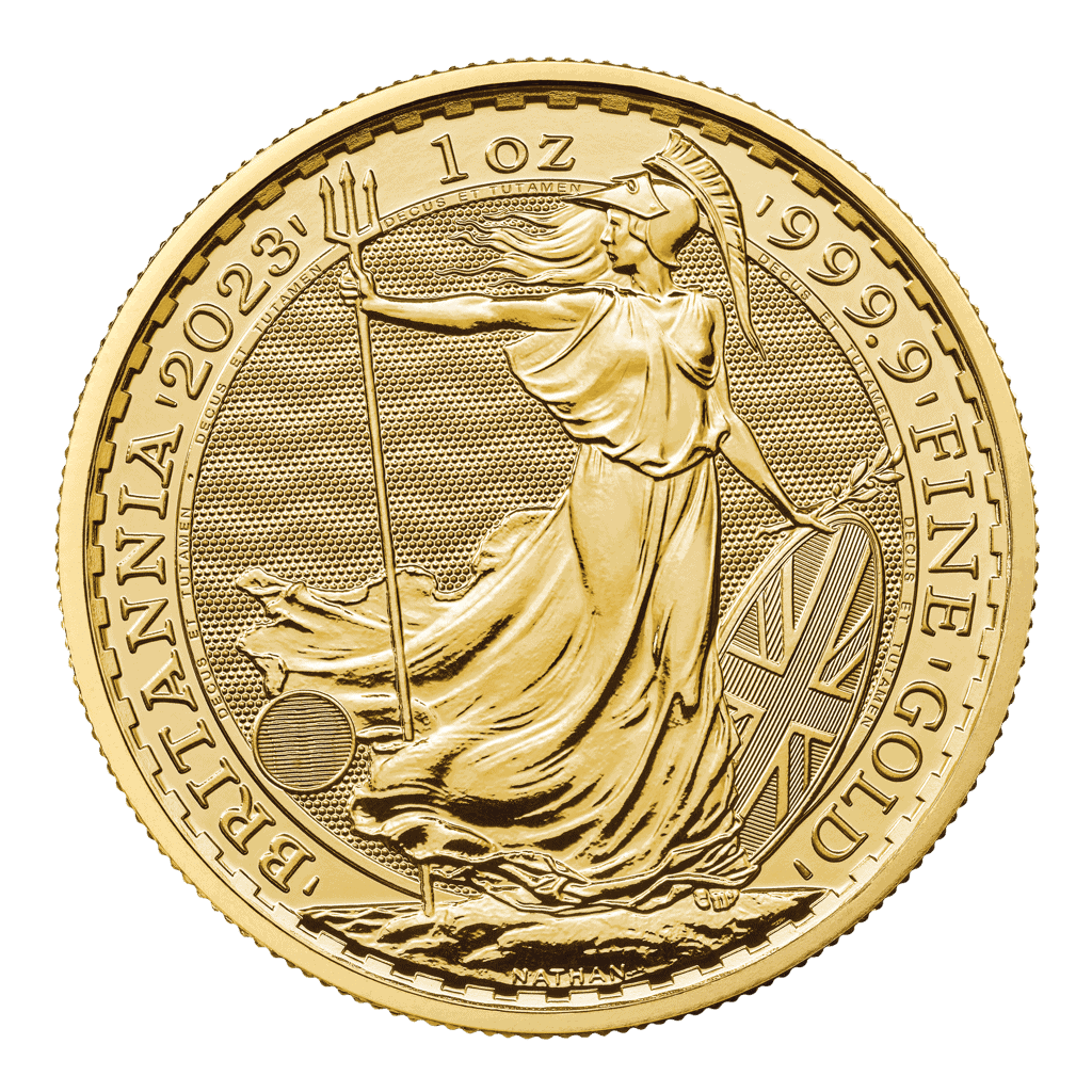 Coronation Britannia KCIII 1oz Gold Coin 2023 - Image 2