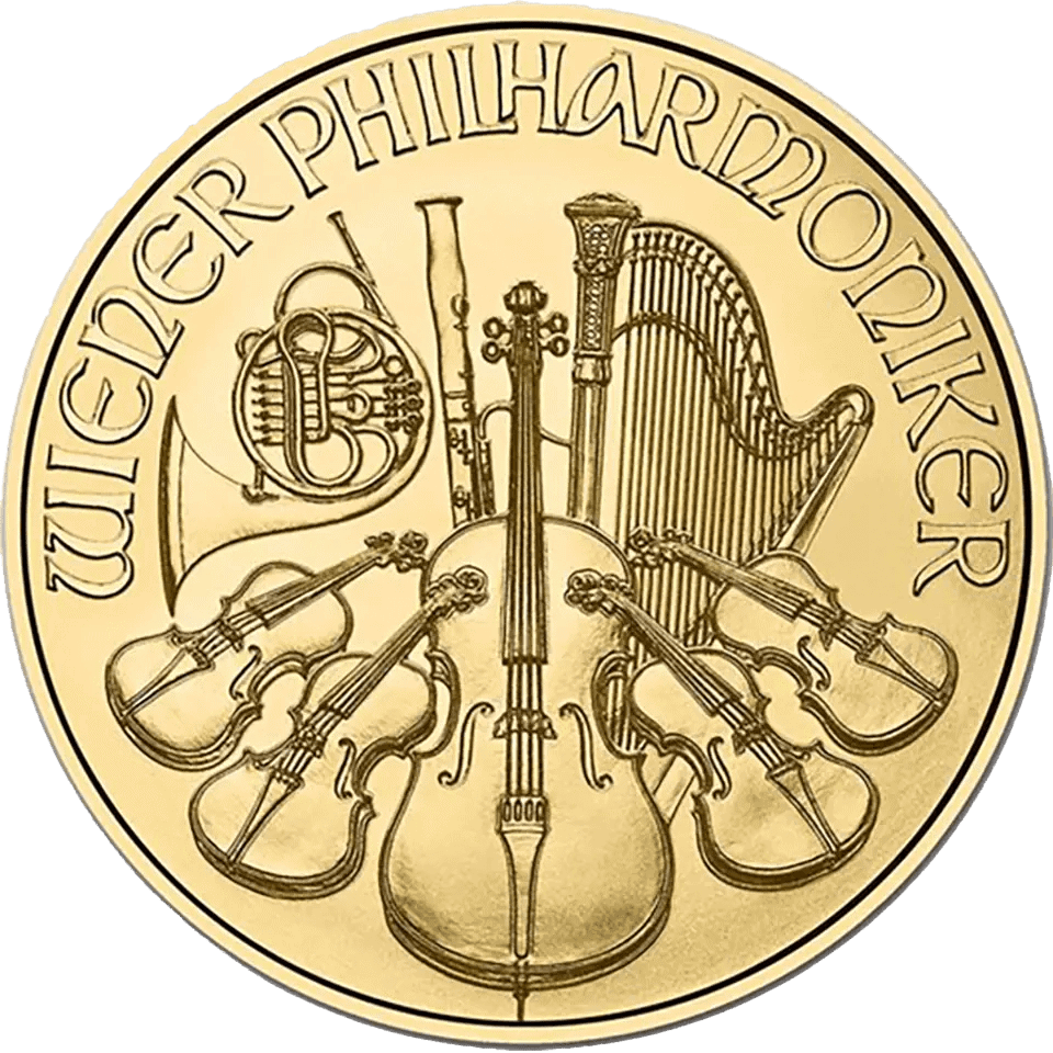1 oz Gold Austrian Philharmonic Coin 2023