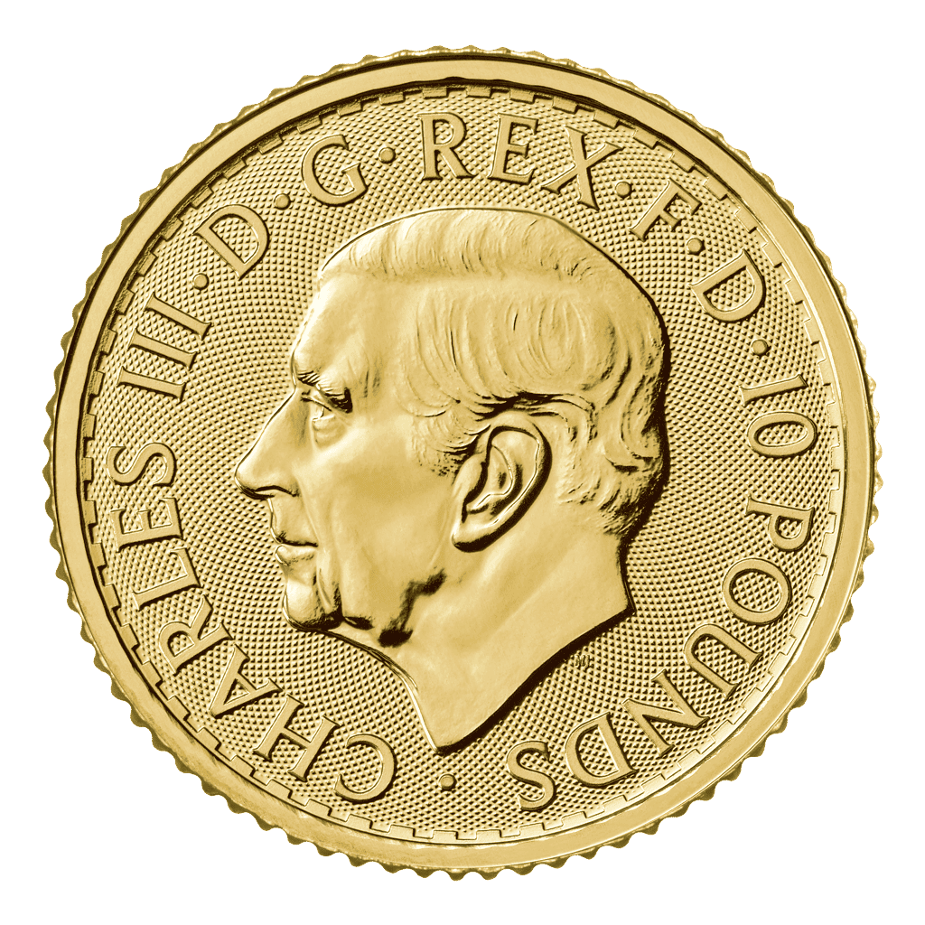 1/10 oz Gold Britannia Coin 2024 - Image 2