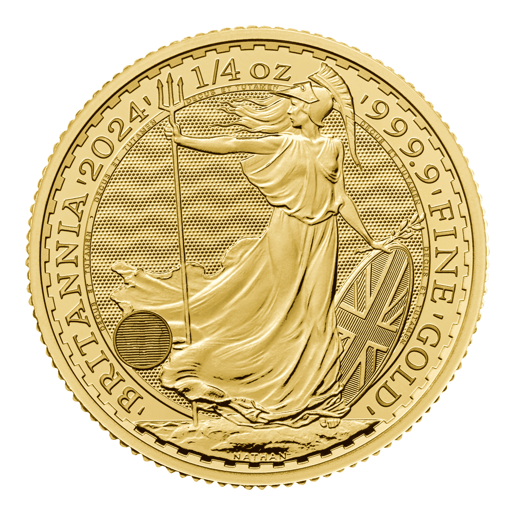 1/4 oz Gold Britannia Coin 2024