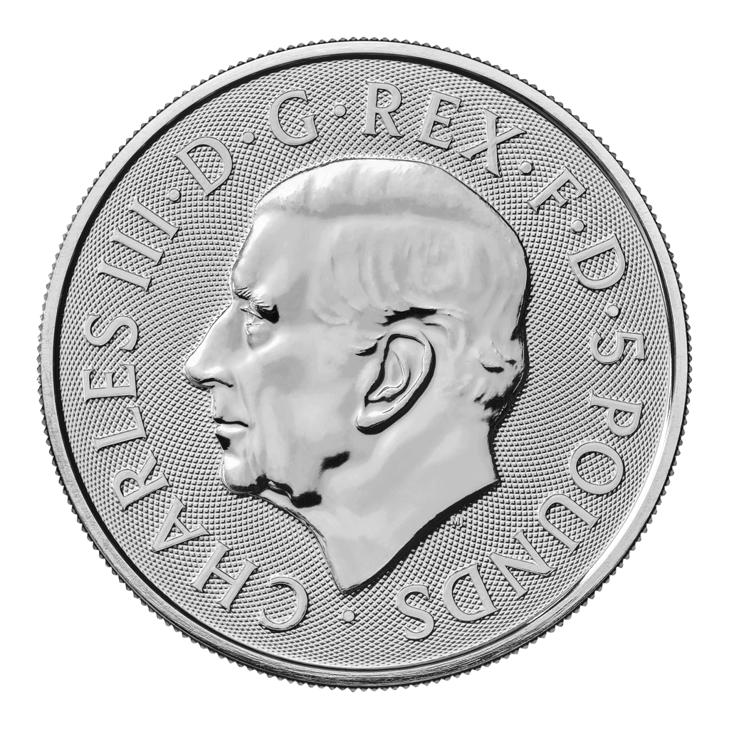 Seymour Unicorn - Tudor Beasts 2oz Silver Coin 2024 - Image 3