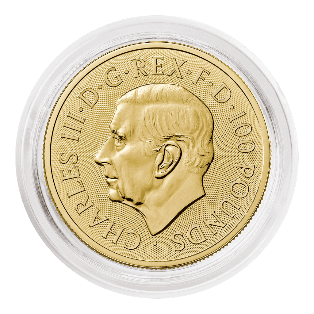 The Greyhound of Richmond Tudor Beasts 1oz Gold Coin 2025 - Image 2