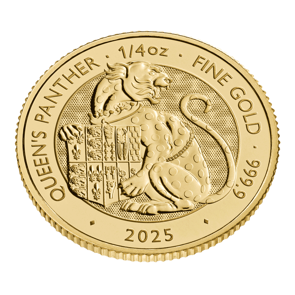 The Queen’s Panther - Tudor Beasts 1/4oz Gold Coin 2025 - Image 2