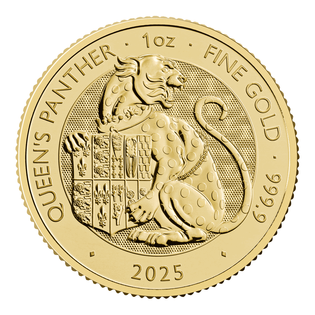 The Queen’s Panther - Tudor Beasts 1oz Gold Coin 2025
