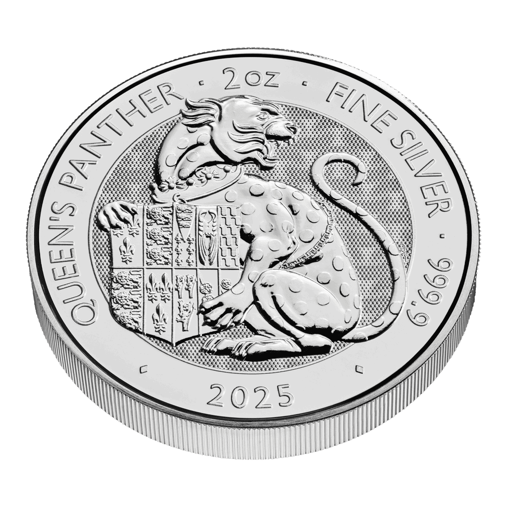 The Queen’s Panther - Tudor Beasts 2oz Silver Coin 2025 - Image 2