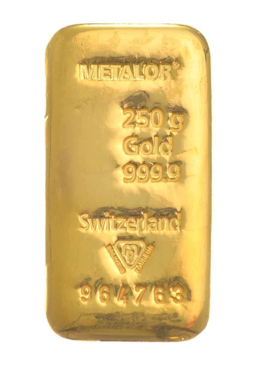 Metalor 250 Grams Gold Bar - Image 2