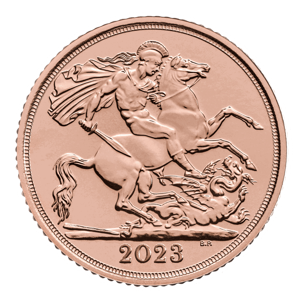 The Coronation Half Sovereign Gold Coin 2023