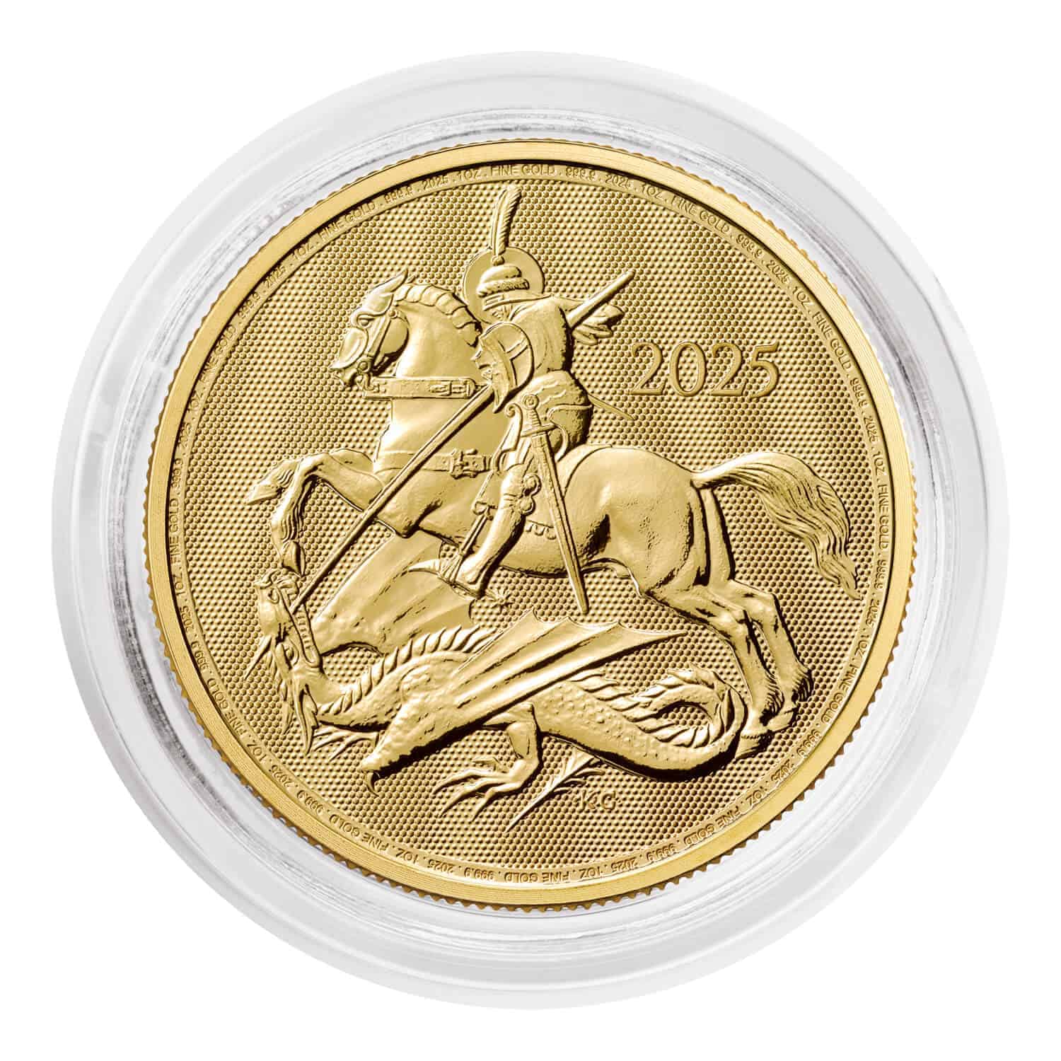 St George and the Dragon 1oz Gold Coin 2025 - Image 3