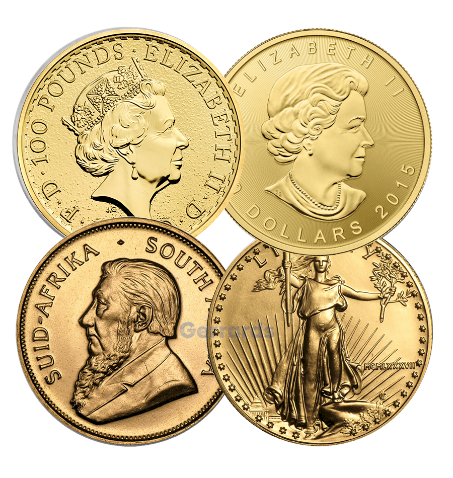 1 oz Gold Coins (Best Value - Random Mint)