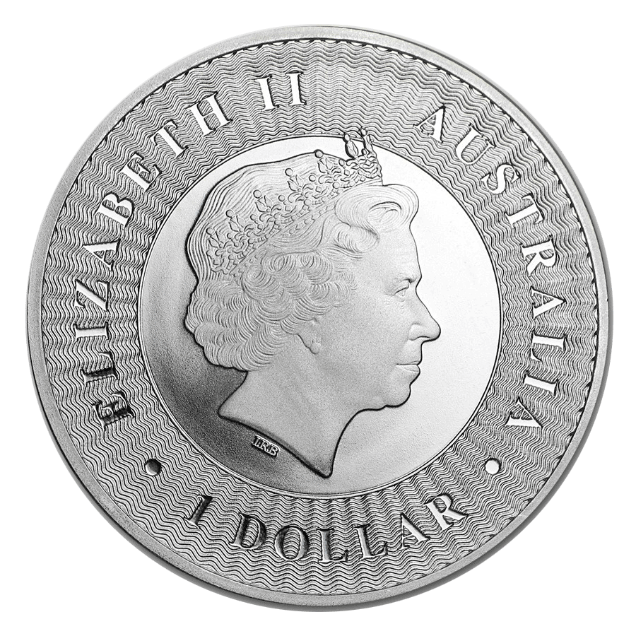 1 oz silver kangaroo obverse