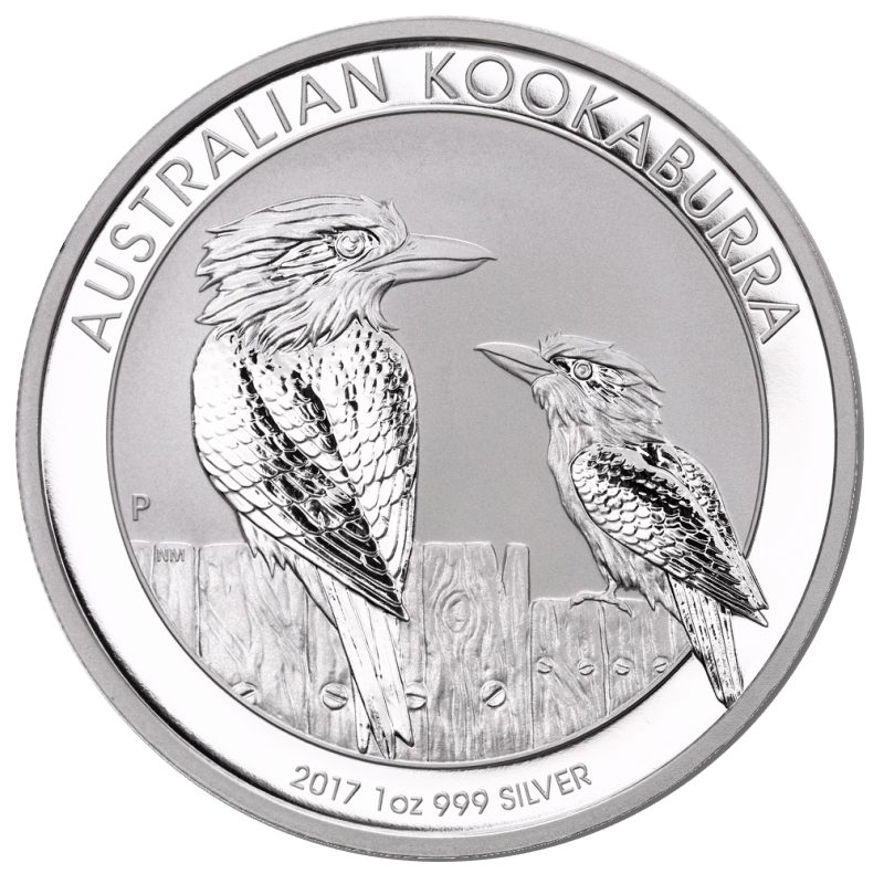 1 oz Australian Kookaburra Silver Coins (Mixed Years)