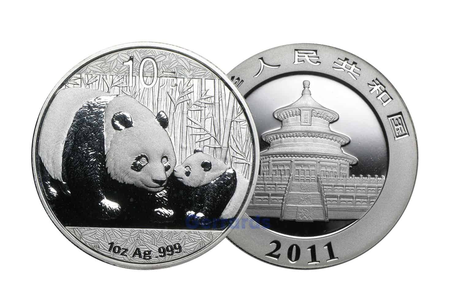 1 oz Chinese Silver Panda Coin (Mixed Years) - Image 3