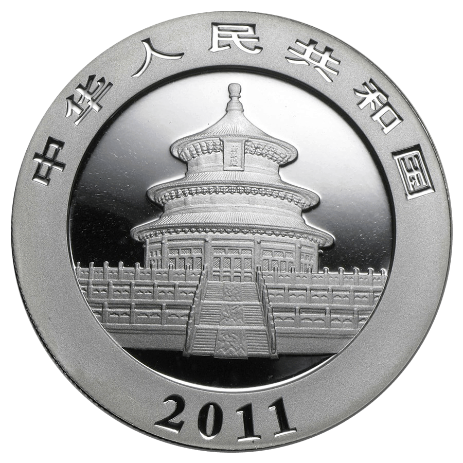 1 oz Chinese Silver Panda Coin (Mixed Years) - Image 2