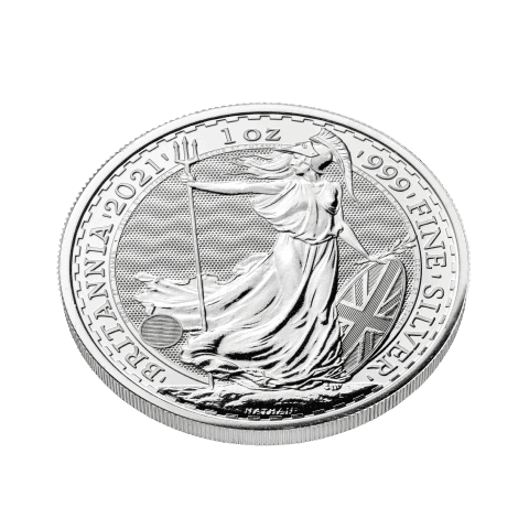 1oz Silver Britannia Coin (2021) - Image 4