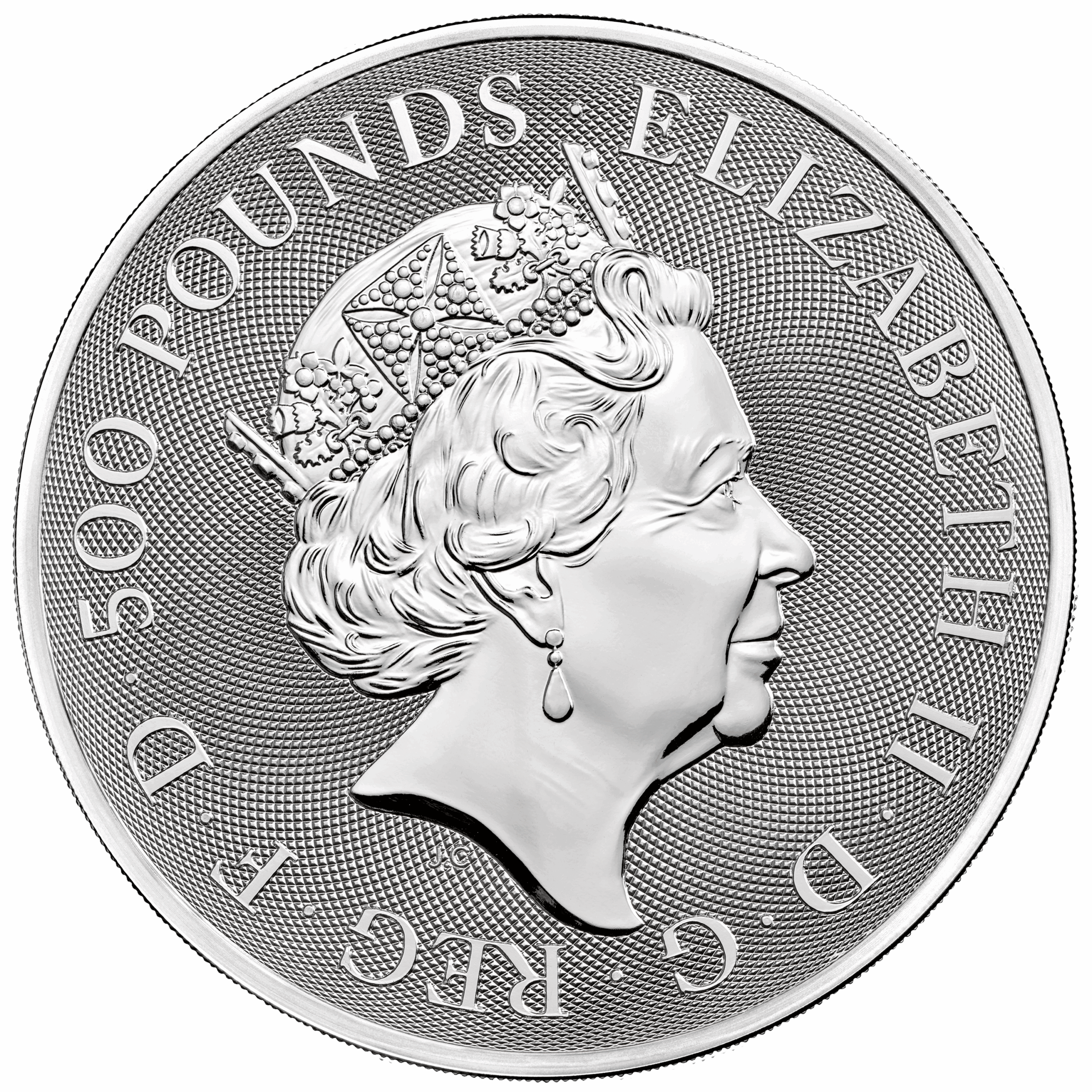 Silver 1 Kilo Queen's Beasts Completer Coin 2021 - Image 3