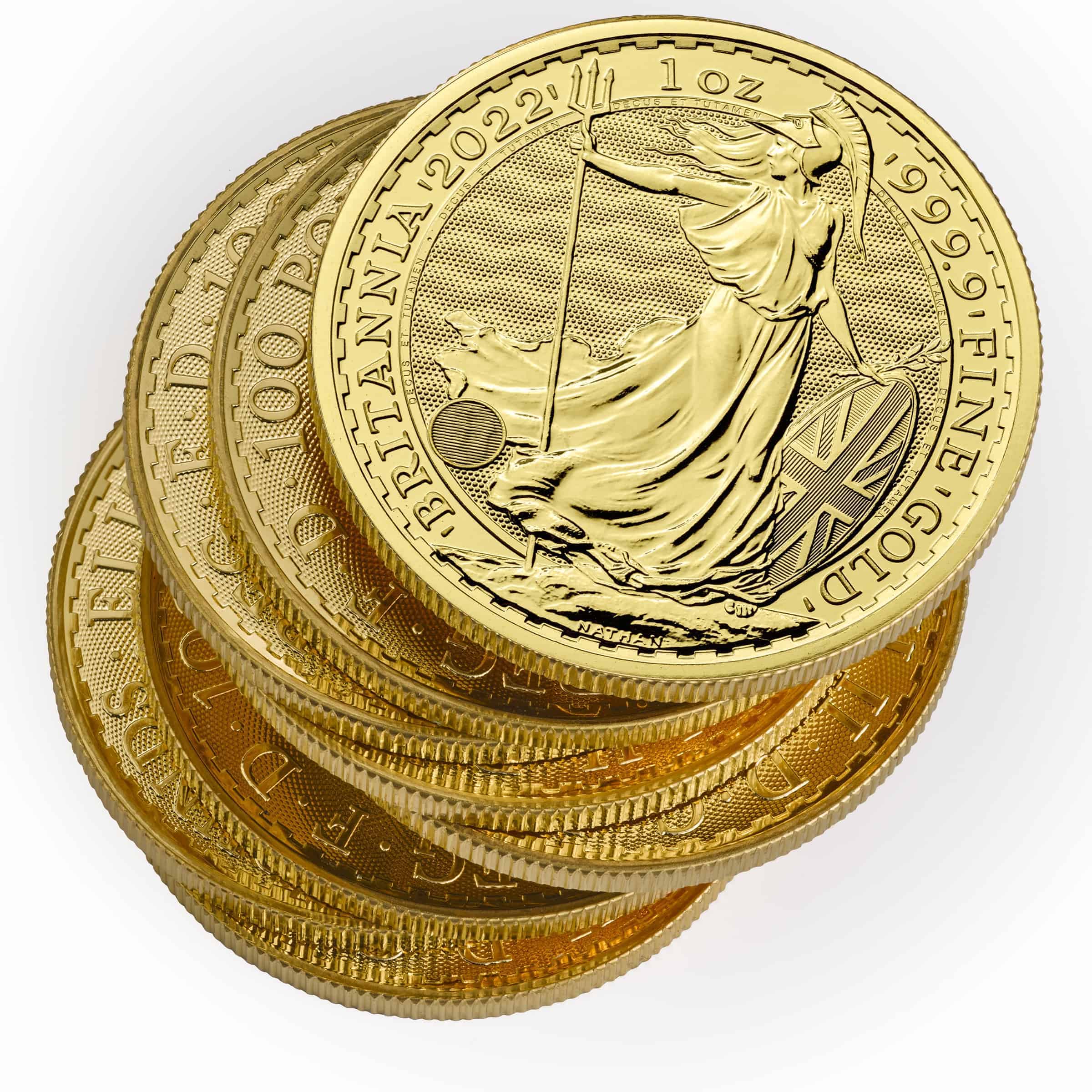 1oz Gold Britannia QEII Coin 2022 - Image 2