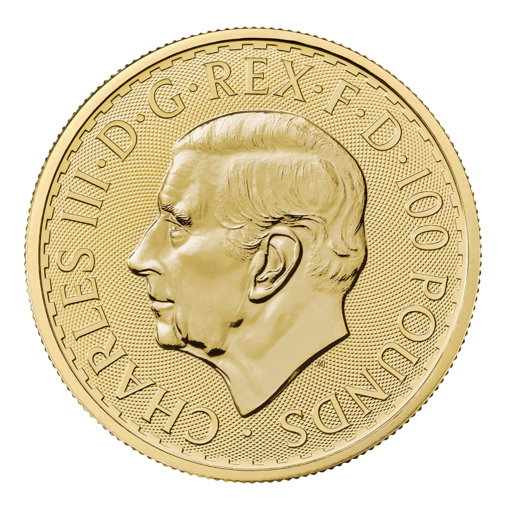 2023 Britannia Gold 1oz Obverse – UKBGB231C