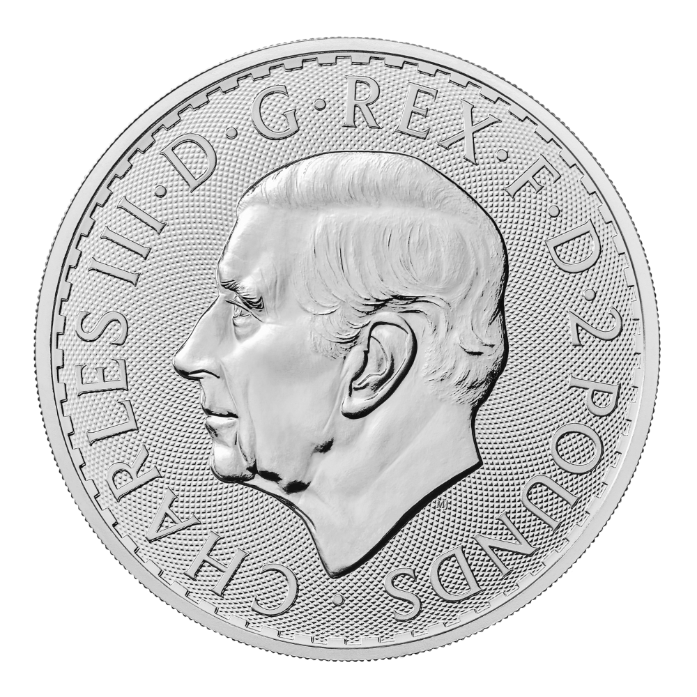 1oz Silver Britannia KCIII Coin 2023 - Image 3