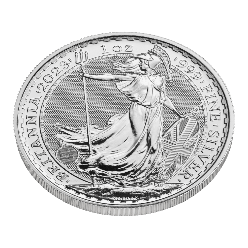 1oz Silver Britannia KCIII Coin 2023 - Image 2
