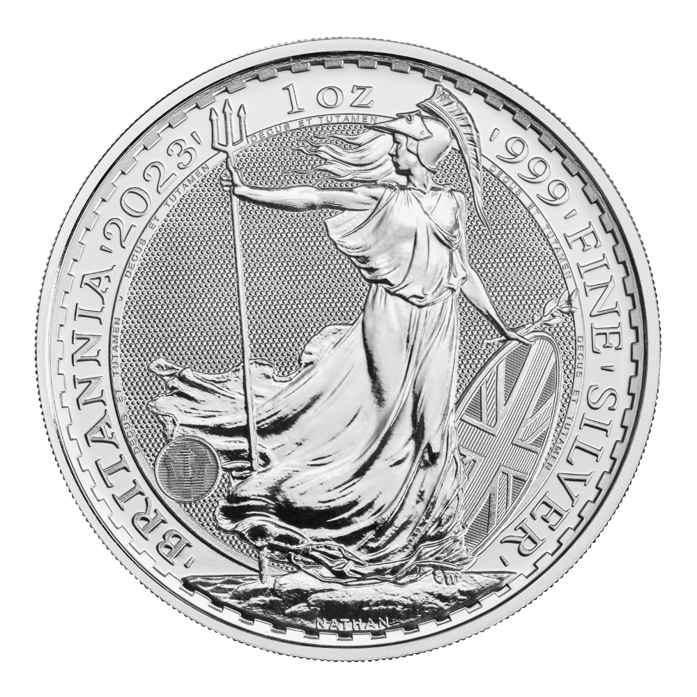 1oz Silver Britannia KCIII Coin 2023