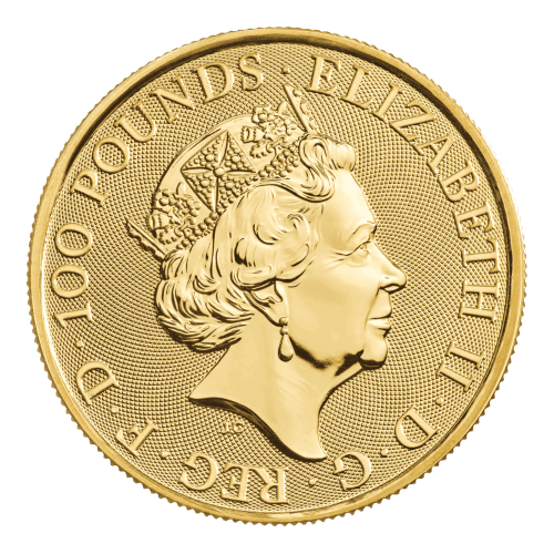 Yale of Beaufort - Tudor Beasts 1oz Gold Coin 2023 - Image 2