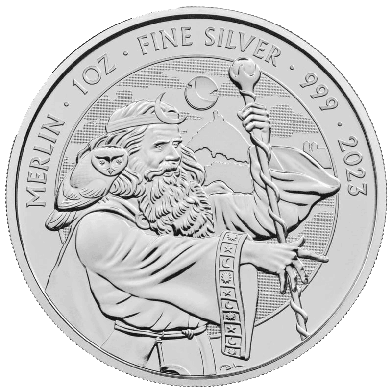 Merlin Myths & Legends 1oz Silver Coin 2023