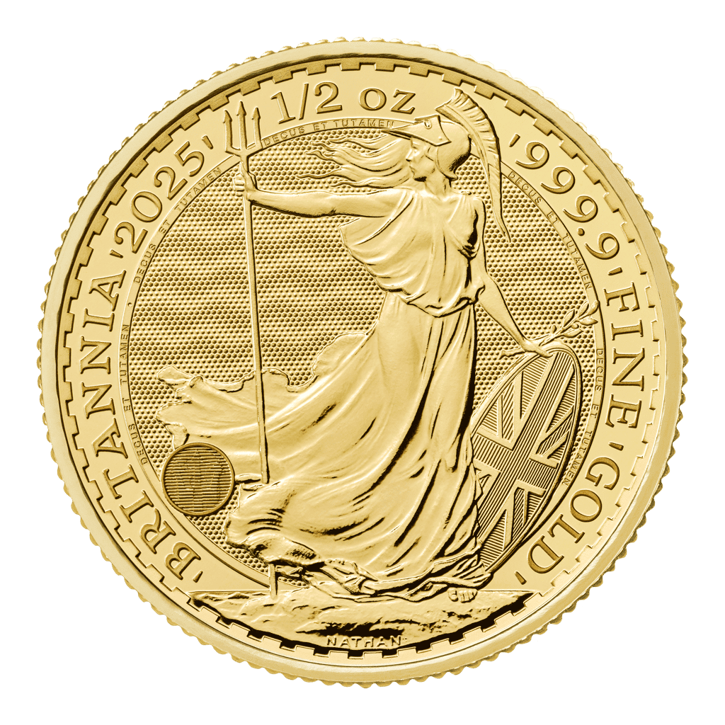 1/2 oz Gold Britannia Coin 2025