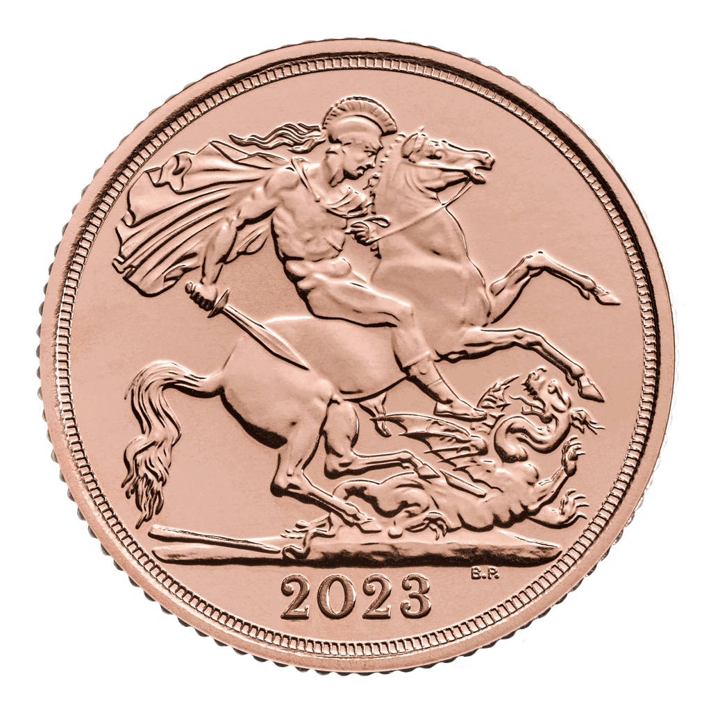 The Coronation Half Sovereign Gold Coin 2023