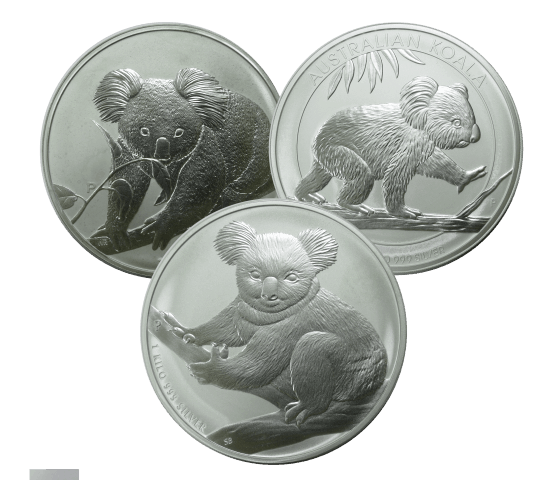 Australia 1 Kilo Silver Koala Coin (Mixed Dates) - Image 3