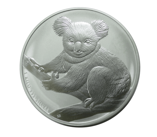 Australia 1 Kilo Silver Koala Coin (Mixed Dates)