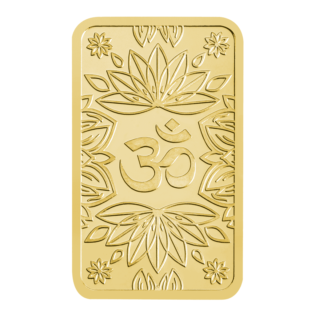 Om 5 Grams Gold Bar