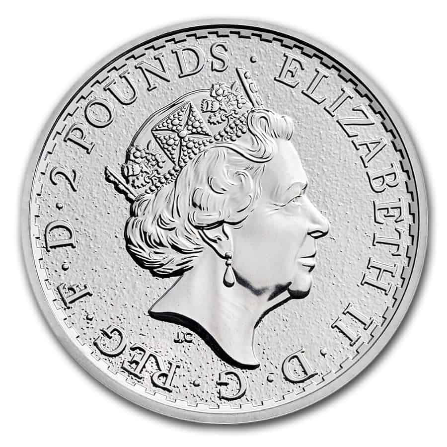 1 oz Silver Britannia Coin (Best Value) - Image 2