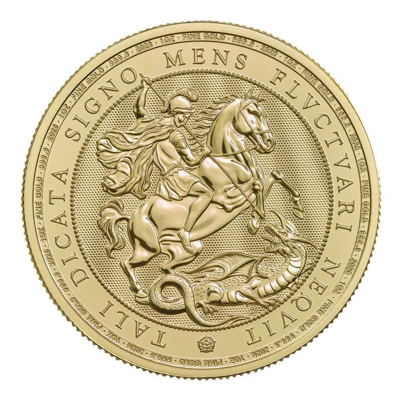 St George and the Dragon 1oz Gold Coin 2026