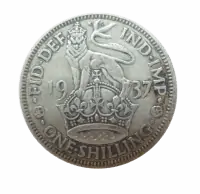 Shilling 1937 English
